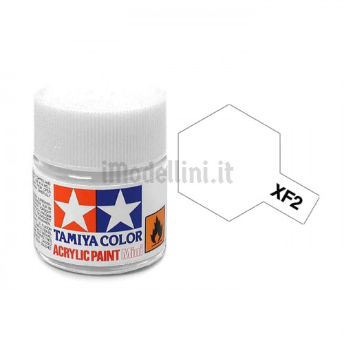 Vernice Acrilica Tamiya Mini XF-2 Flat White