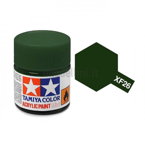 Vernice Acrilica Tamiya Mini XF-26 Deep Green
