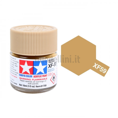 Vernice Acrilica Tamiya Mini XF-59 Desert Yellow