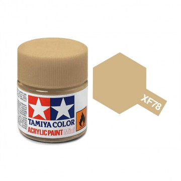 Vernice Acrilica Tamiya Mini XF-78 Wooden Deck Tan