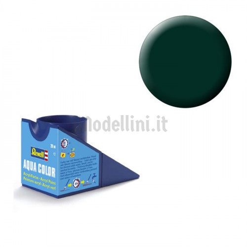 Vernice Acrilica Revell Aqua Color Black-Green Matt