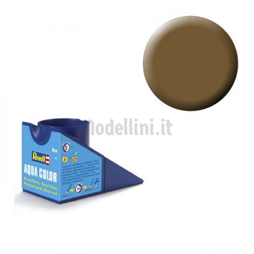 Vernice Acrilica Revell Aqua Color Dark-Earth Matt