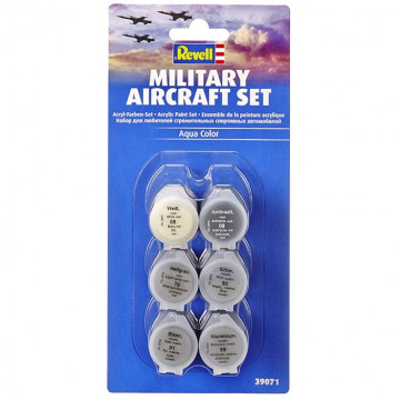 Vernici Acriliche Revell Aqua Color Military Aircraft Set