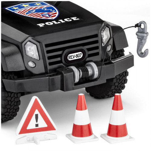 Junior Kit Veicolo Offroad della Polizia 1:20