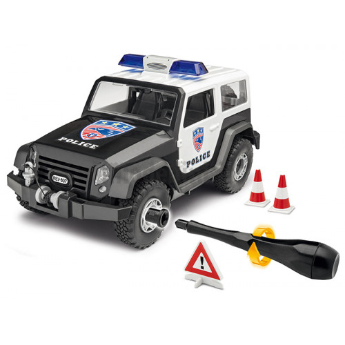 Junior Kit Veicolo Offroad della Polizia 1:20