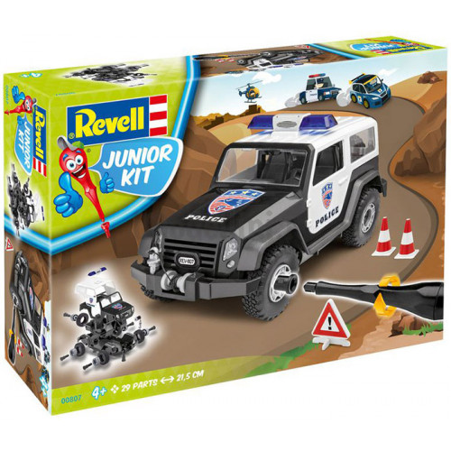 Junior Kit Veicolo Offroad della Polizia 1:20