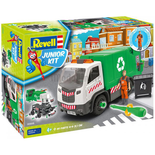 Revell 00808 Junior Kit Camion Della Spazzatura 1 20