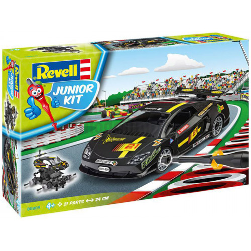 Junior Kit Black Racing Car 1:20