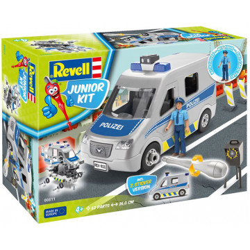 Junior Kit Van della Polizia 1:20