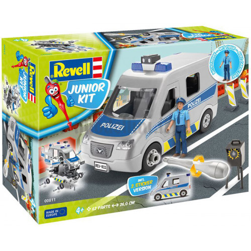 Junior Kit Van della Polizia 1:20