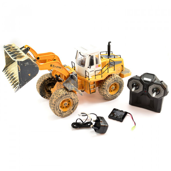 Hobby Engine 0706C Premium Label Digital RC Wheeled Loader 2.4Ghz HE0706