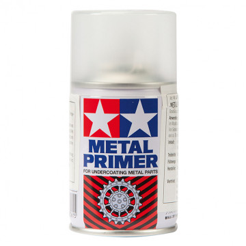 Metal Primer Spray Trasparente da 100ml per Parti in Metallo