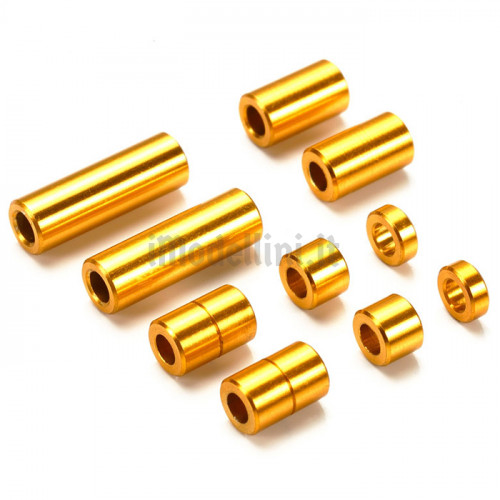 Set Spessori in Alluminio Gold