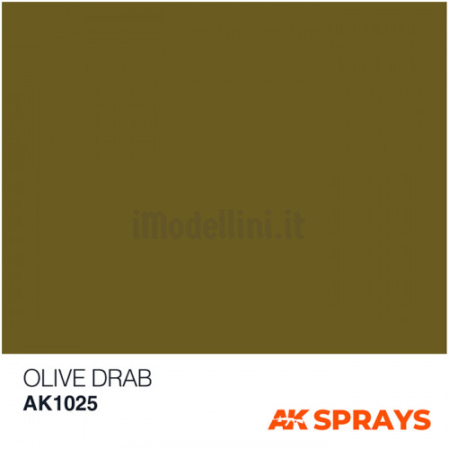 Vernice Spray Olive Drab da 150ml