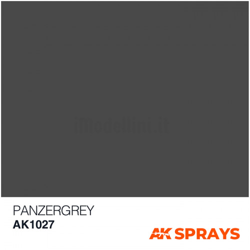 Vernice Spray Panzergrey Dunkelgrau da 150ml