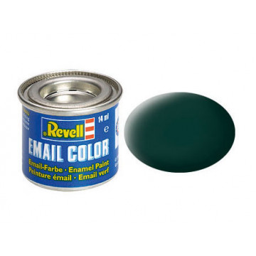 Vernice a Smalto Revell Email Color Black-Green Mat