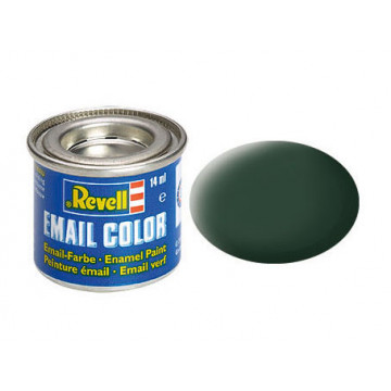 Vernice a Smalto Revell Email Color Dark Green Mat RAF