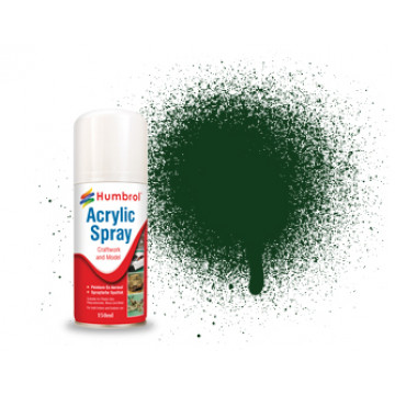 Vernice Spray Humbrol Acrylic n.3 Brunswick Green
