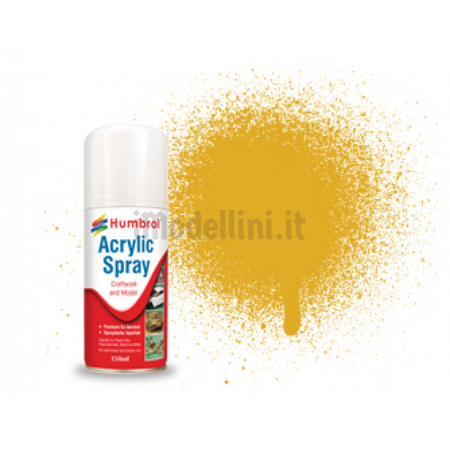Vernice Spray Humbrol Acrylic n.16 Gold