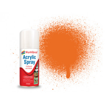 Vernice Spray Humbrol Acrylic n.18 Orange