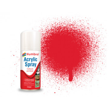 Vernice Spray Humbrol Acrylic n.19 Red