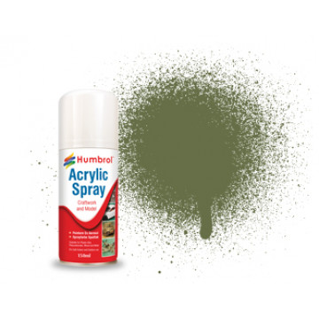 Vernice Spray Humbrol Acrylic n.80 Grass Green