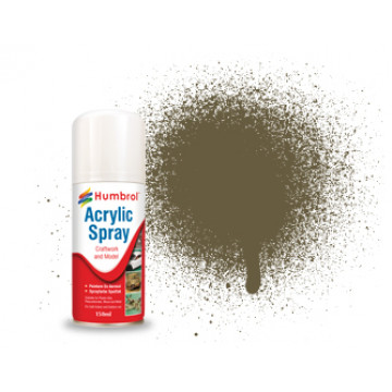 Vernice Spray Humbrol Acrylic n.86 Light Olive