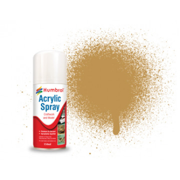 Vernice Spray Humbrol Acrylic n.93 Desert Yellow