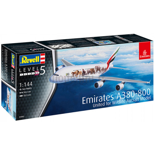 Airbus A380-800 Emirates Wild Life 1:144