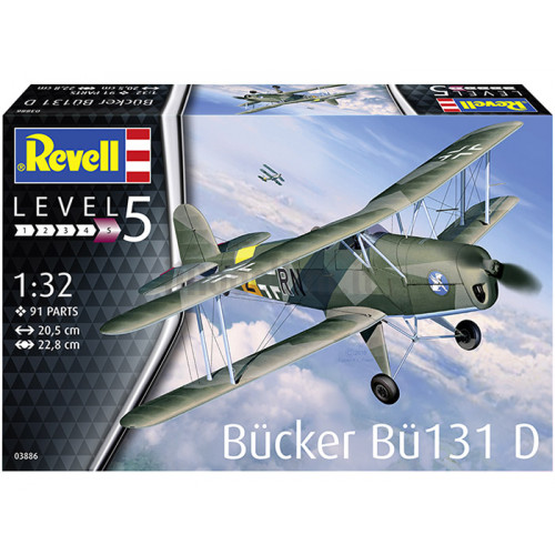 Bücker Bü 131 D 1:32