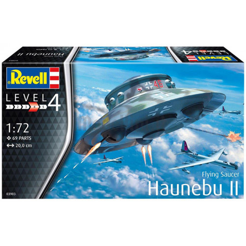 Flying Saucer Haunebu 1:72