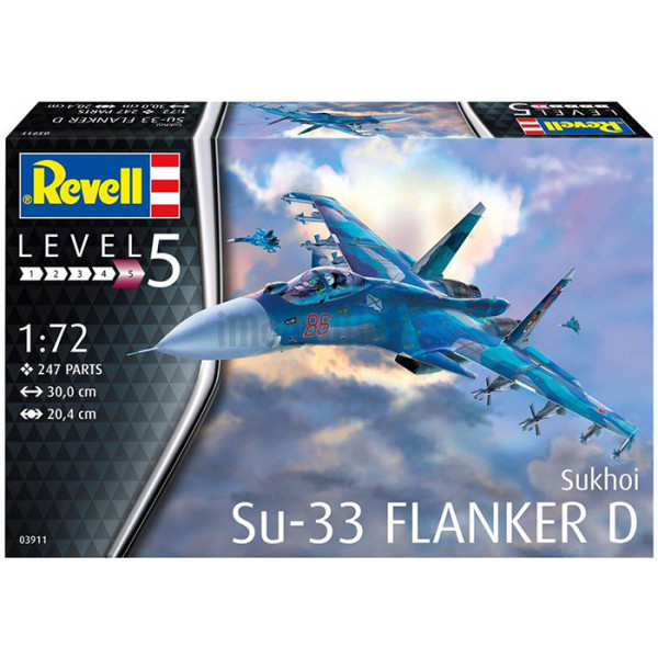 Maquette Italeri 1:72 - Sukhoi SU-34 - Avion Militaire - Neuf