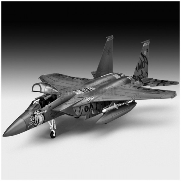 Maquette Avec Peinture à Assembler - F-15E Eagle