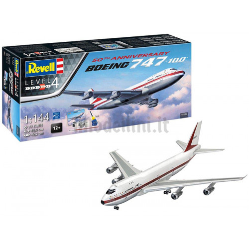 Gift Set Boeing 747-100 50th Anniversary 1:144