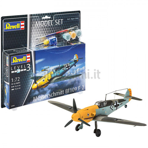 Model Set Messerschmitt Bf109 F-2 1:72