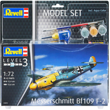 Model Set Messerschmitt Bf109 F-2 1:72