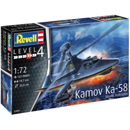 Elicottero Kamov Ka-58 Stealth 1:72