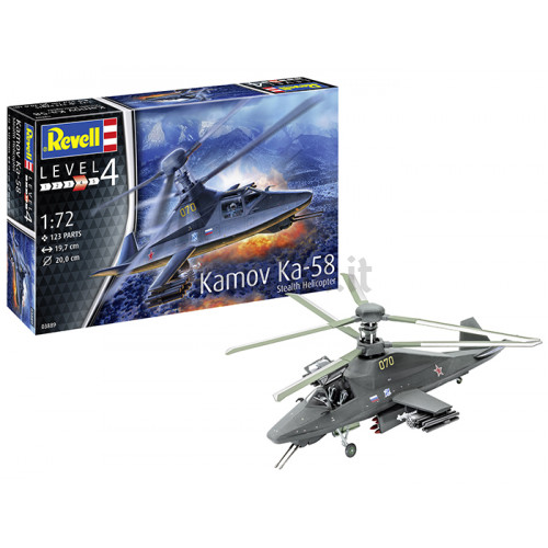 Elicottero Kamov Ka-58 Stealth 1:72