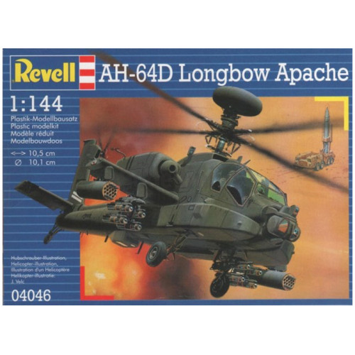 Elicottero AH-64D Longbow Apache 1:144