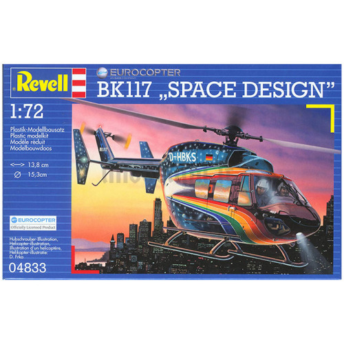 Eurocopter BK-117 Space Designe 1:72