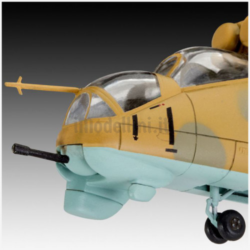 Elicottero Mil Mi-24D Hind 1:100