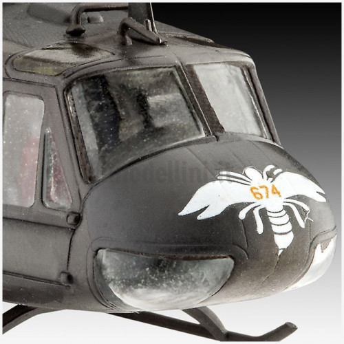 Elicottero Bell UH-1H Gunship 1:100