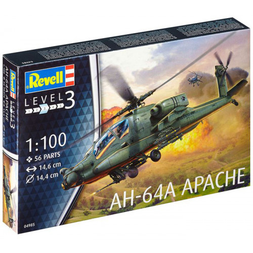 Elicottero AH-64A Apache 1:100