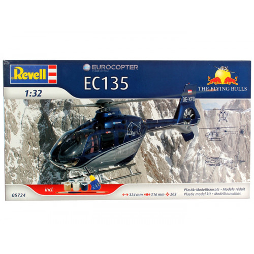 Elicottero EC135 The Flying Bulls 1:72