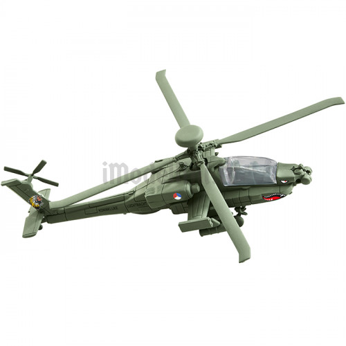 Elicottero AH-64 Apache Build & Play 1:100