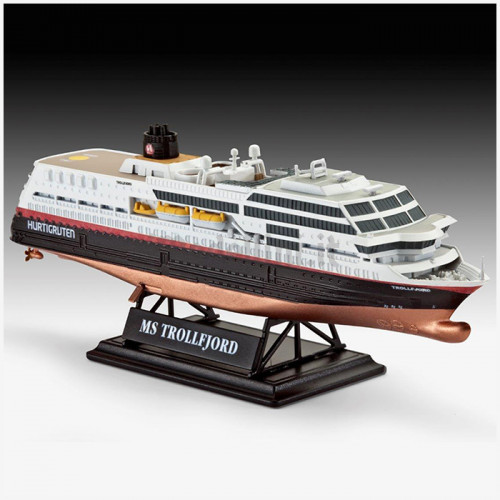 Navi da Crociera Hurtigruten 125th Anniversary Set 1:1200