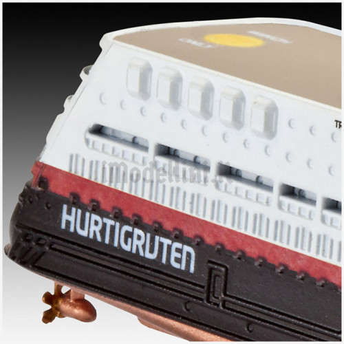 Navi da Crociera Hurtigruten 125th Anniversary Set 1:1200