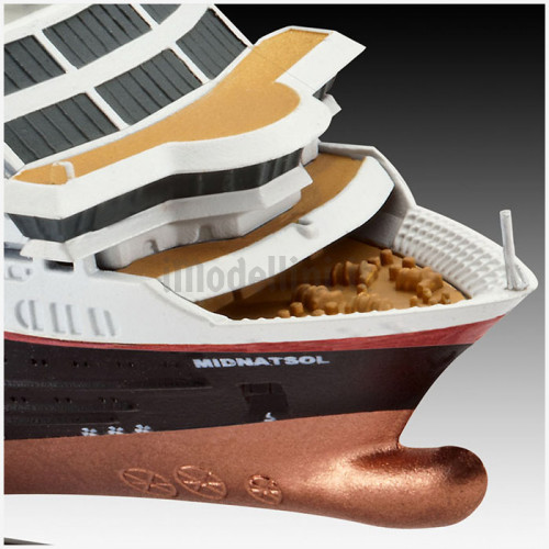 Navi da Crociera Hurtigruten 125th Anniversary Set 1:1200