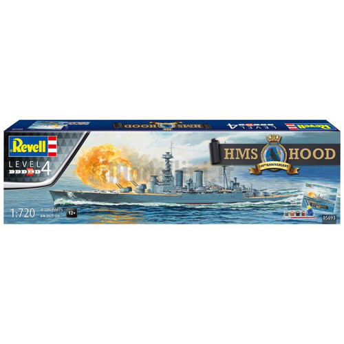 Incrociatore HMS Hood 100th Anniversary Set 1:720