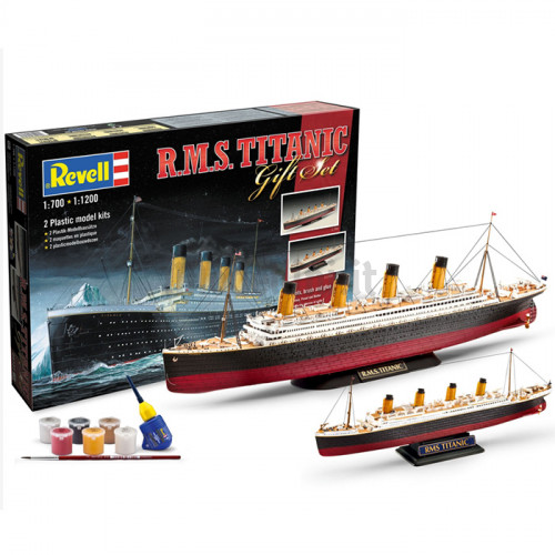 Transatlantico RMS Titanic Gift Set 1:1200 e 1:700